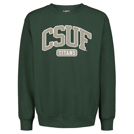 MV Sport Titans Fuzzy Fleece Crew - Green